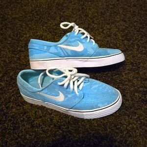 NIKE Stefan Janoski GS Polarized Blue- Kids Size 5Y- Women's 6.5